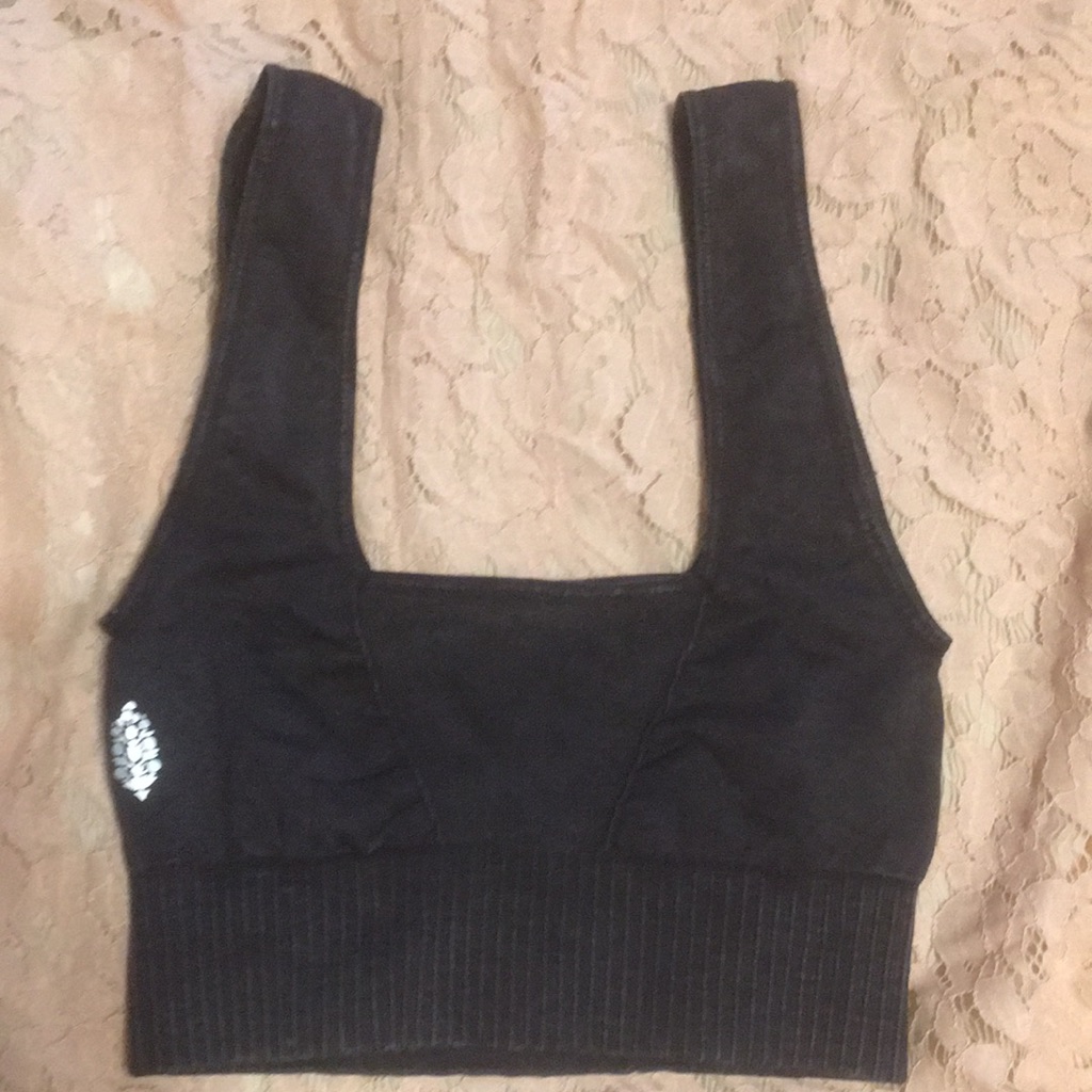 Nwot Free People Good Karma Square Neck Bra